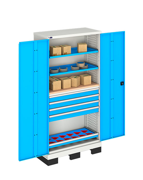 Endüstriyel İş Dolaplarında Kapasite Planlaması: Doğru Boyut Seçimi