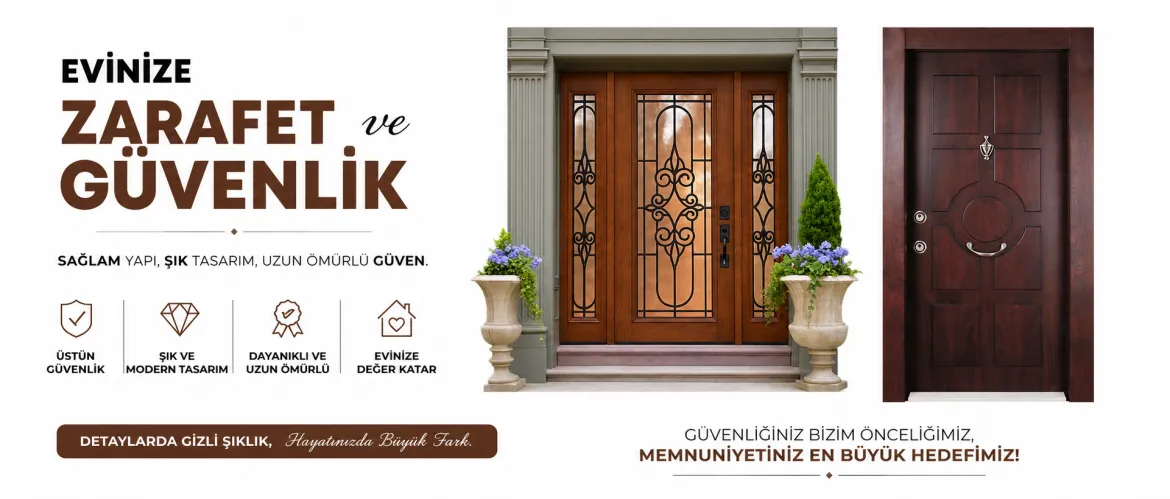 Apartman Kapıları ile Güvenlik ve Estetik Bir Arada