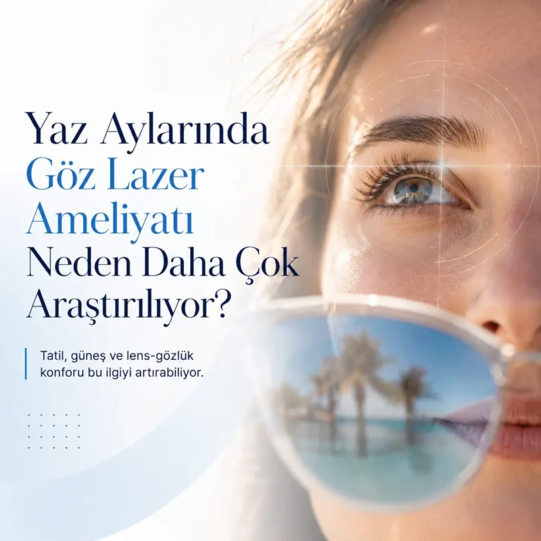 Yaz Mevsiminde Göz Lazer Ameliyatı Neden Daha Çok Araştırılıyor?