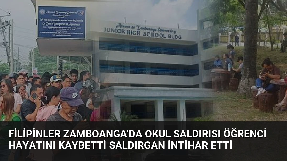 Filipinler Zamboanga’da Okul Saldırısı Öğrenci Hayatını Kaybetti Saldırgan İntihar Etti