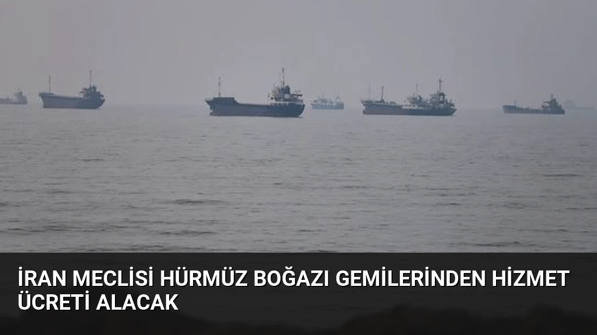 İran Meclisi Hürmüz Boğazı Gemilerinden Hizmet Ücreti Alacak