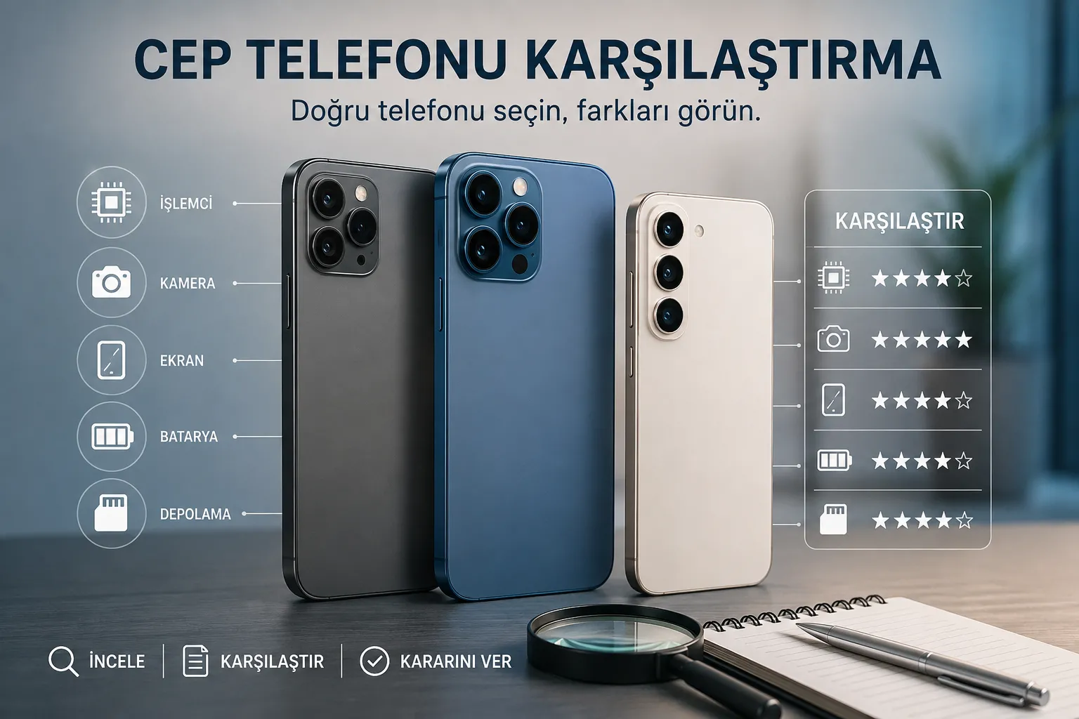 Cep Telefonu Seçiminde Doğru Karşılaştırmanın Önemi
