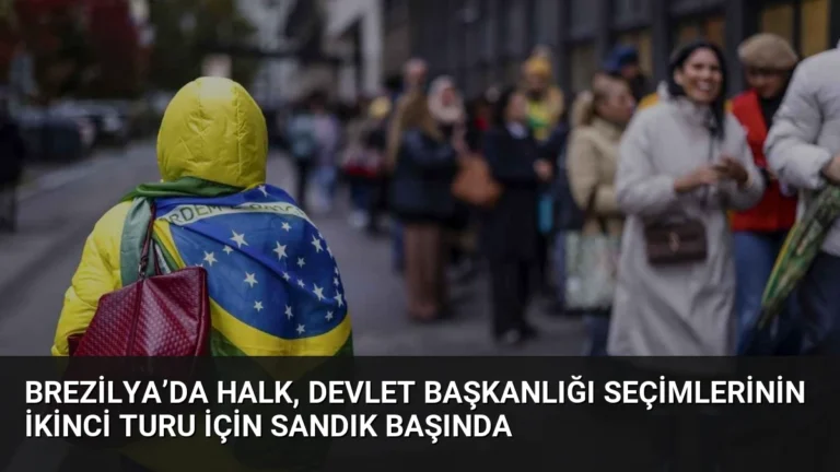 Brezilya’da halk, devlet başkanlığı seçimlerinin ikinci turu için sandık başında